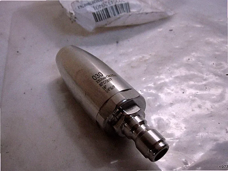 1.08mm Jetter Nozzle for Pressure Washer Stainless Steel 1/4