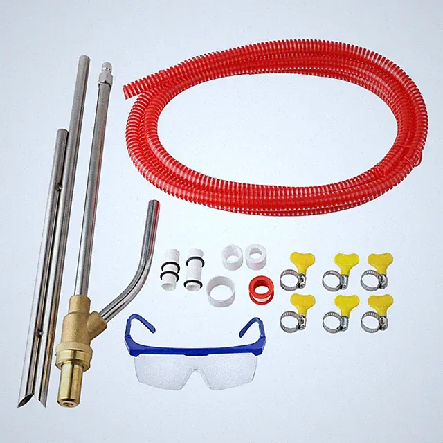 1/2X 5000 PSI Sandblasting Kit for Pressure Washer Sand Blaster Attachment Power
