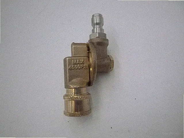 1/4" 7-Point Pressure Washer Pivoting Coupler 4500PSI