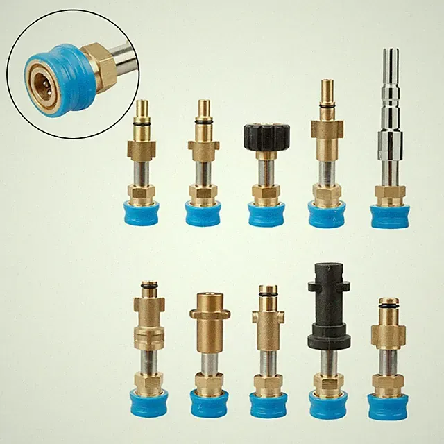 1/4 for Quick Release High-pressure Cleaning Nozzles Pressure Washer Accessories
