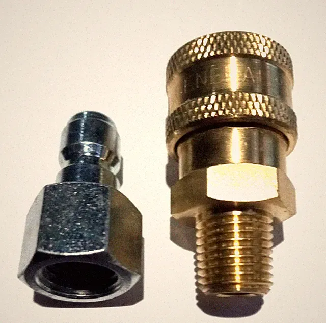 1/4 General Pump Pressure Washer Quick Coupler Set