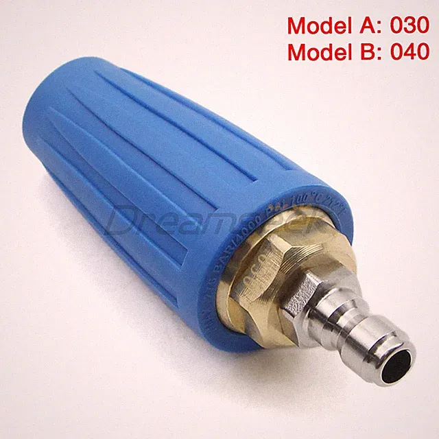 1/4" High Pressure Washer Rotating Turbo Nozzle Spray Tip 4000PSI Quick Connect