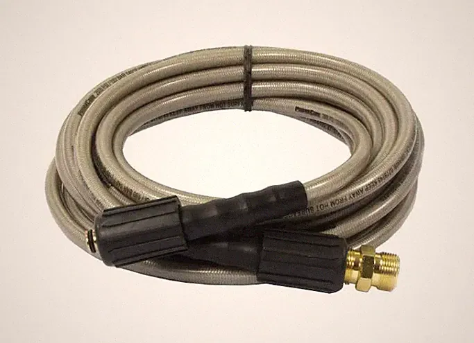 1/4 in. x 25 ft Pressure Washer Hose 3200 PSI M22 for Simpson Ryobi