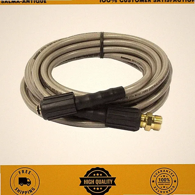 1/4 in. x 25 ft Pressure Washer Hose 3200 PSI M22 for Simpson Ryobi
