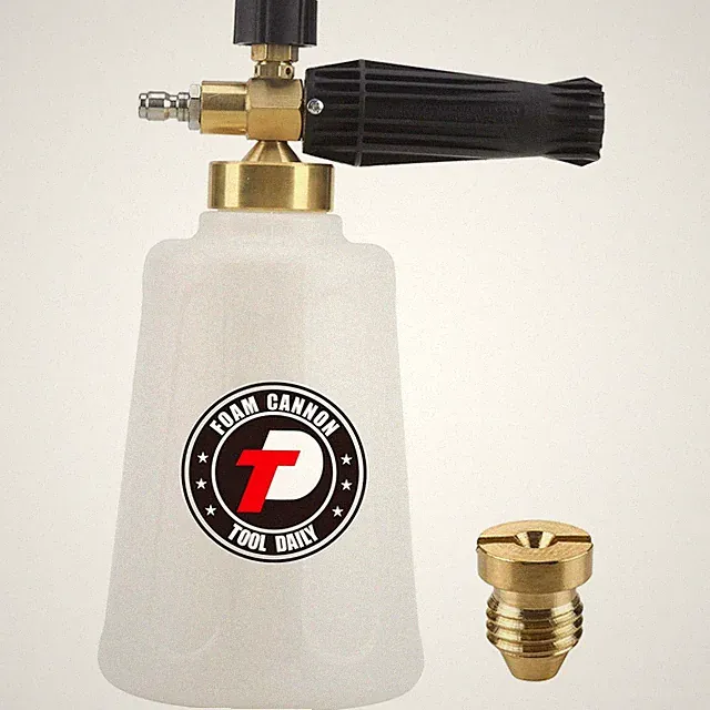 1/4 Inch Quick Connect Foam Cannon - 1.5L Snow Foam Lance for Car Wash