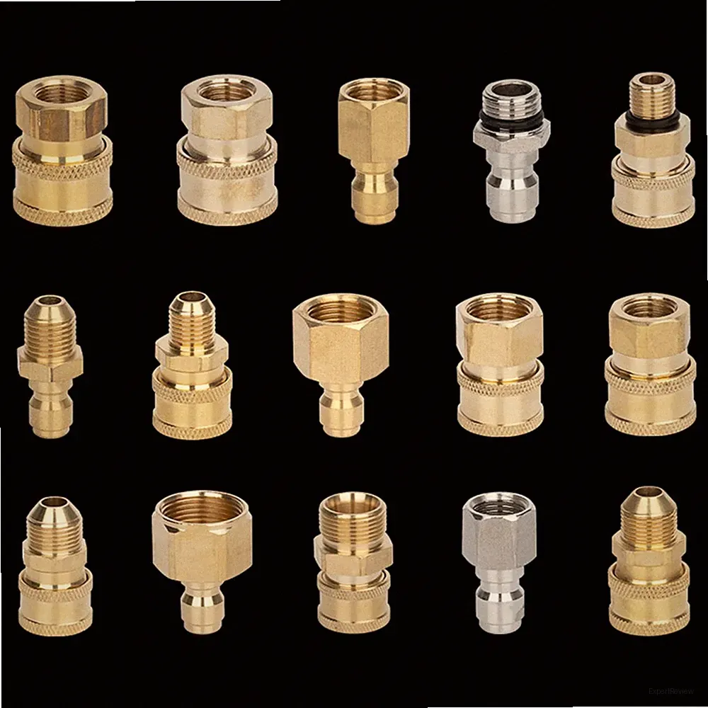 1/4 Inch Quick Release Connector Coupler Fitting For High Pressure-Washer & Hose