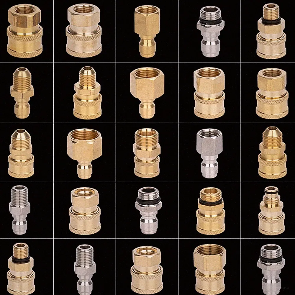 1/4 Inch Quick Release Connector Coupler-Fitting For High Pressure Washer & Hose