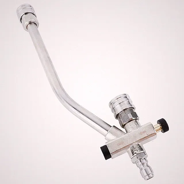 1/4 Pressure Washer Extension Wand Dual Connector For Home/Boat/Car Washing