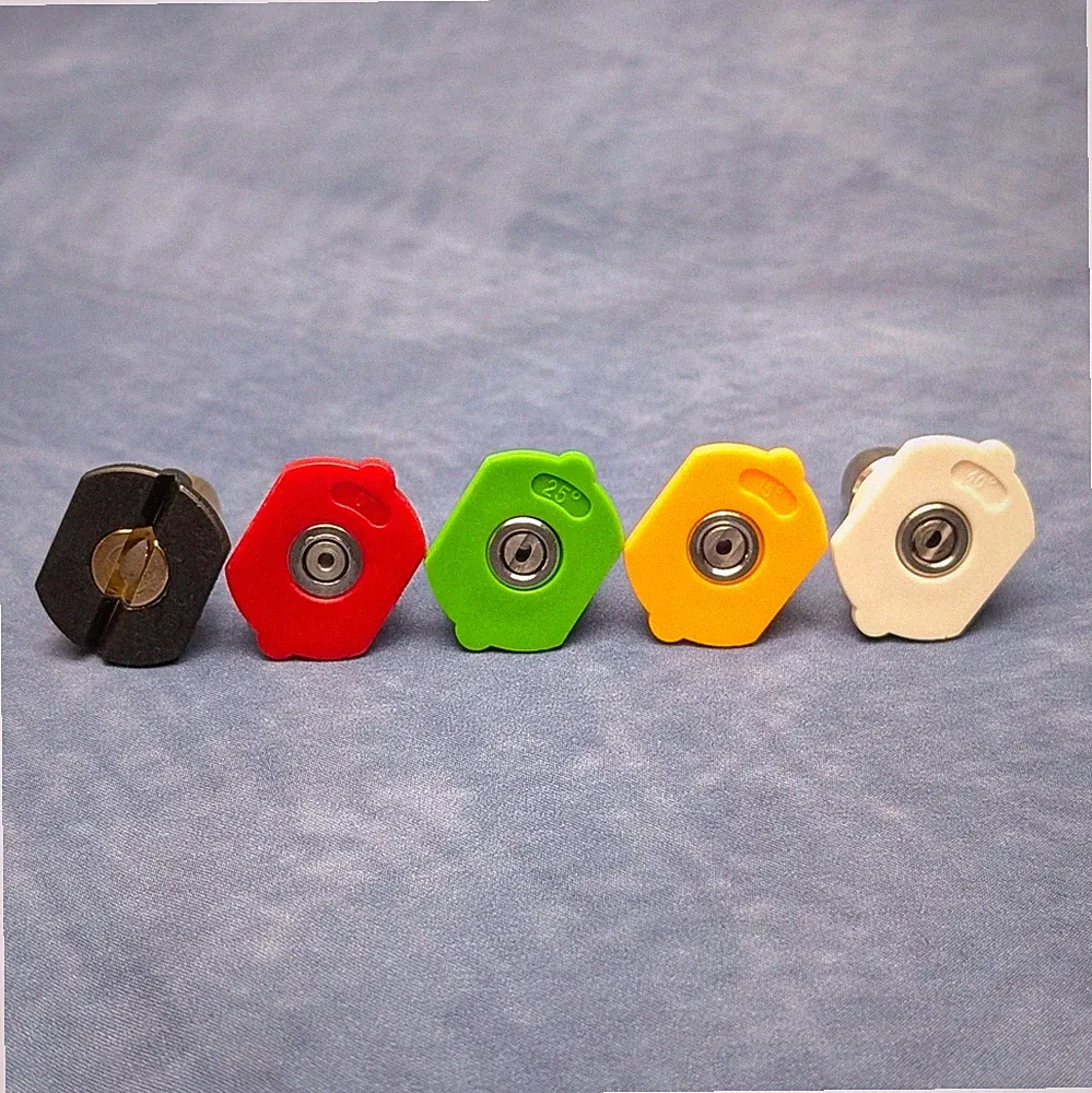 1/4” Quick Connect Pressure Washer Spray Nozzle Set (5 Pack)