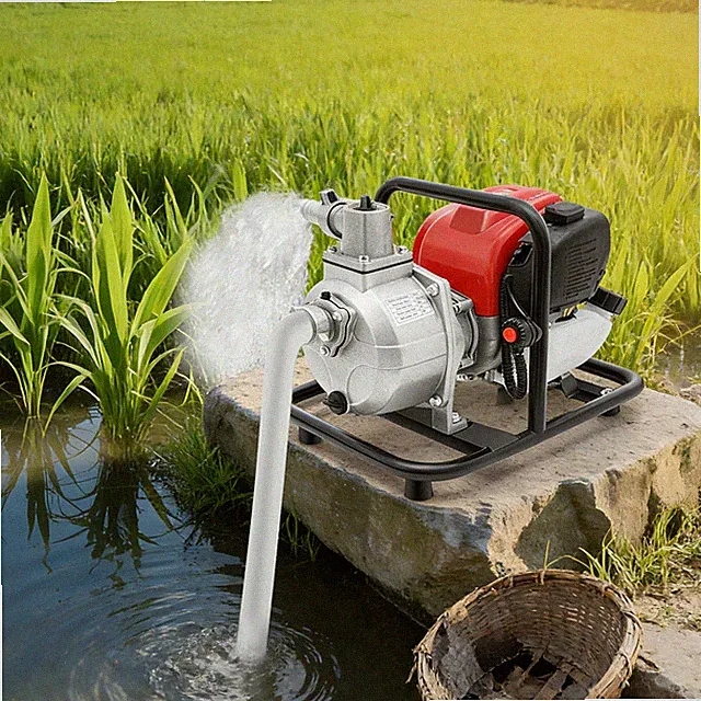 1" 4 Stroke Gas Powered Water Transfer Pump High Pressure Irrigation Water Pump