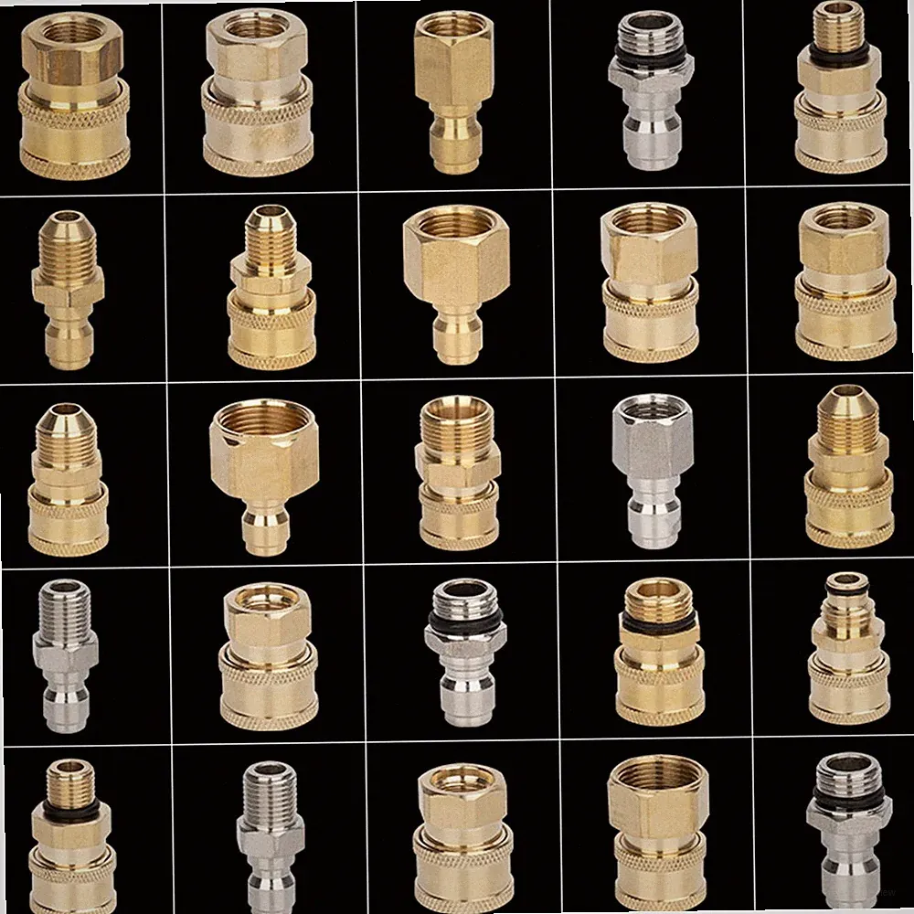 1/4Inch/Quick-Release Connector Coupler Fittings For High Pressure Washer & Hose