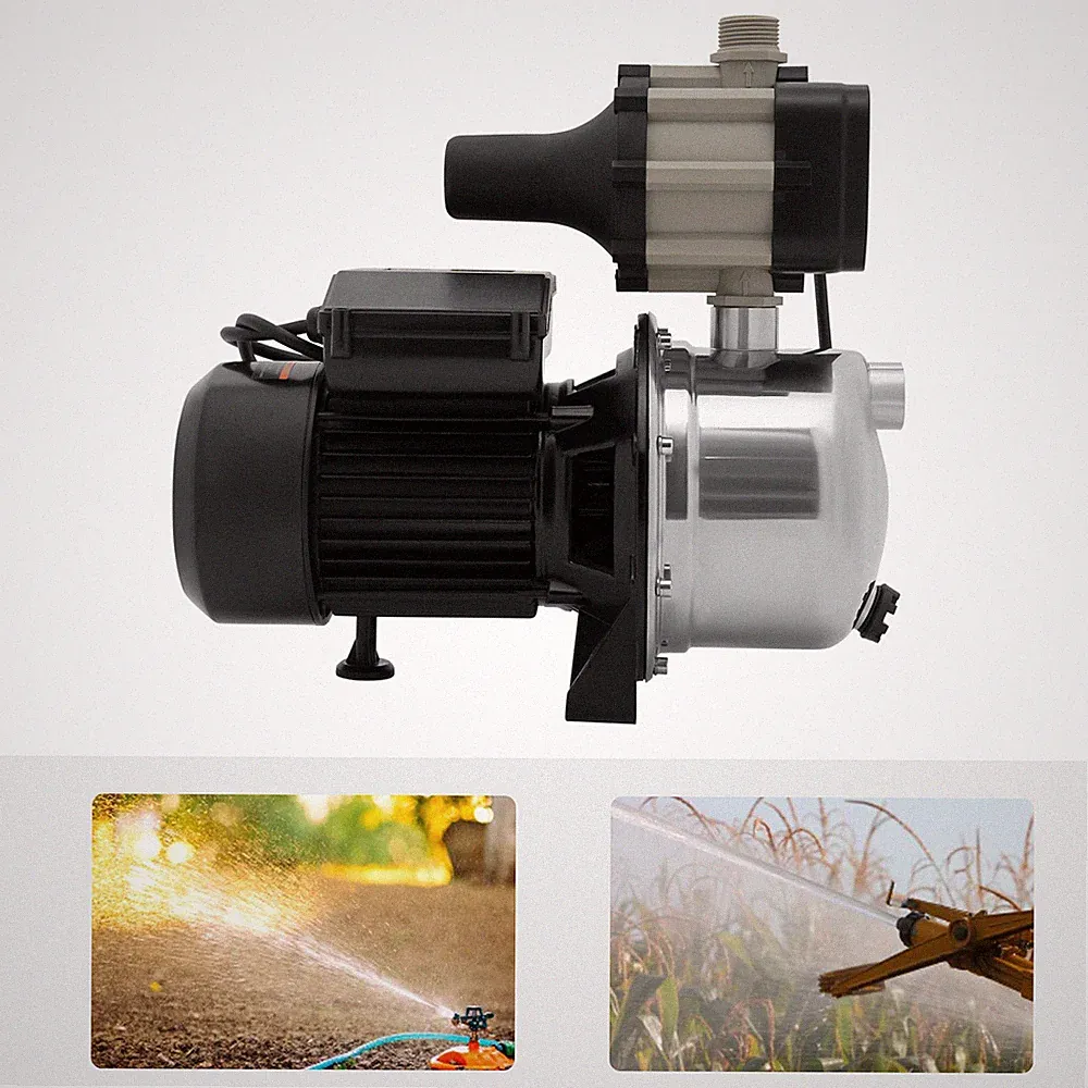 1.5HP Shallow Well Jet Pump For Pumping Water With Pressure Tank 1200GPH 1100W