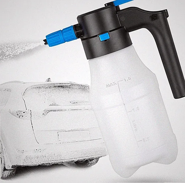 1.5L Electric Car Foam Sprayer, Foam Sprayer for Car Wash with USB Rechargeable