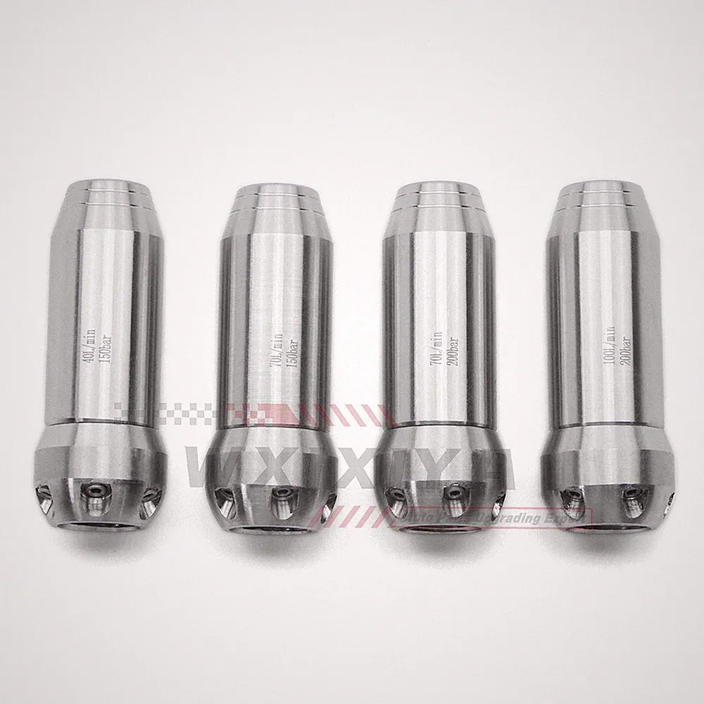 1 Front 6 Rear Pressure Washer Sewer Jetter Nozzle Hose Drain Jet 150/200 Bar