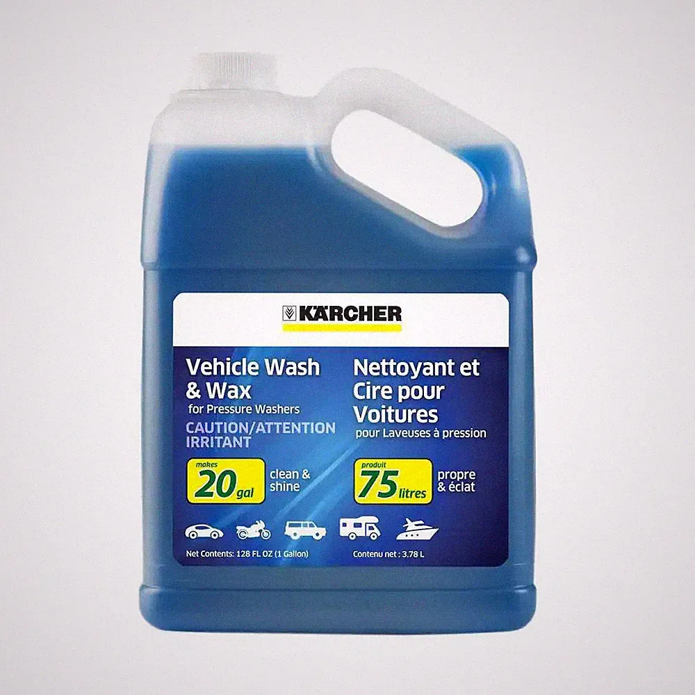 1 Gal. Car Wash & Wax Pressure Washer Cleaning Detergent Soap Concentrate