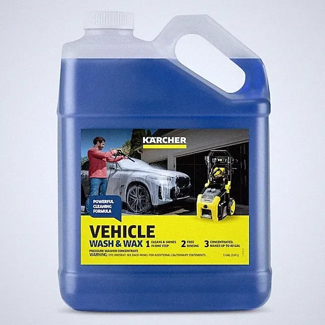 1 Gal. Car Wash & Wax Pressure Washer Cleaning Detergent Soap Concentrate