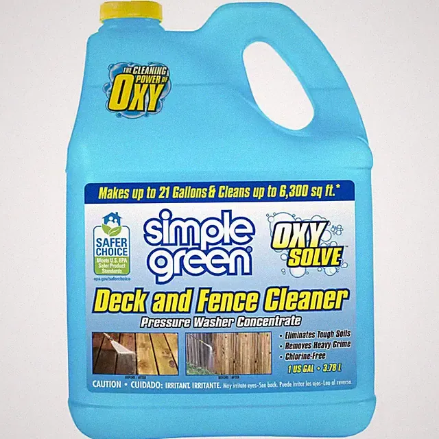 1 Gal. Oxy Solve Deck and Fence Pressure Washer Concentrate Outdoor Cleaner