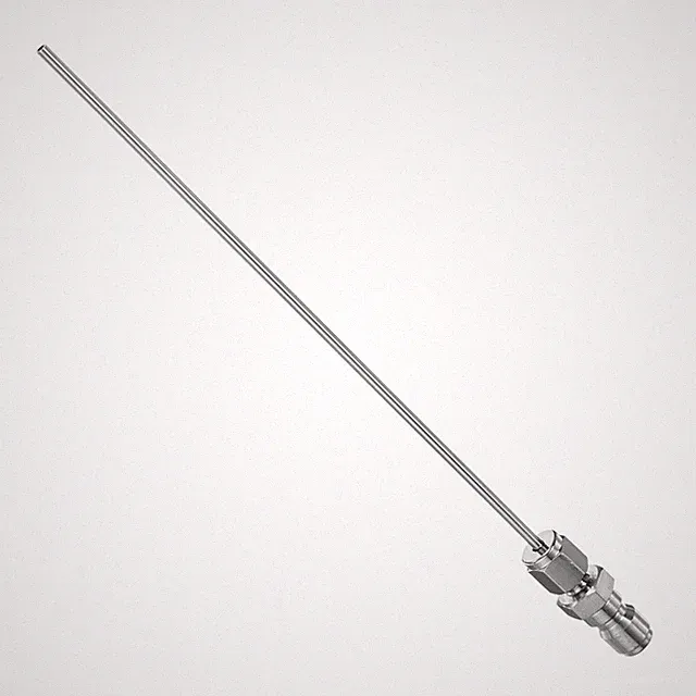 1-Pack 9.06" Straight Hole Long Straight Pressure Washer Needle Nozzle