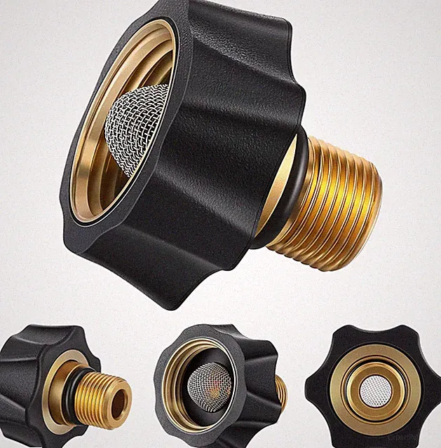 1 Pack Garden Hose to Pressure Washer Adapter 3/4"Female to 3/8" Male Wa