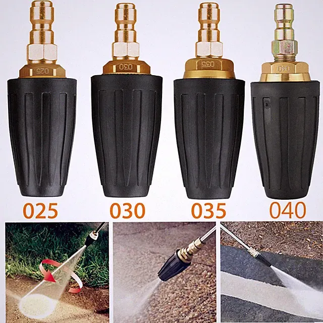 1 Power Pressure Washer 3600 PSI Turbo Nozzle Rotating Rotary 2.5, 3.0, 3.5, 4.0