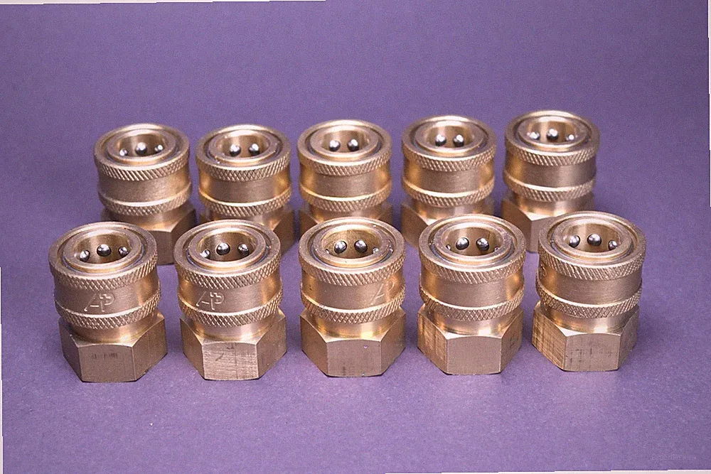 10 Landa Karcher Brass 3/8 Coupler Pressure Washer Quick Connect Female 4000 PSI