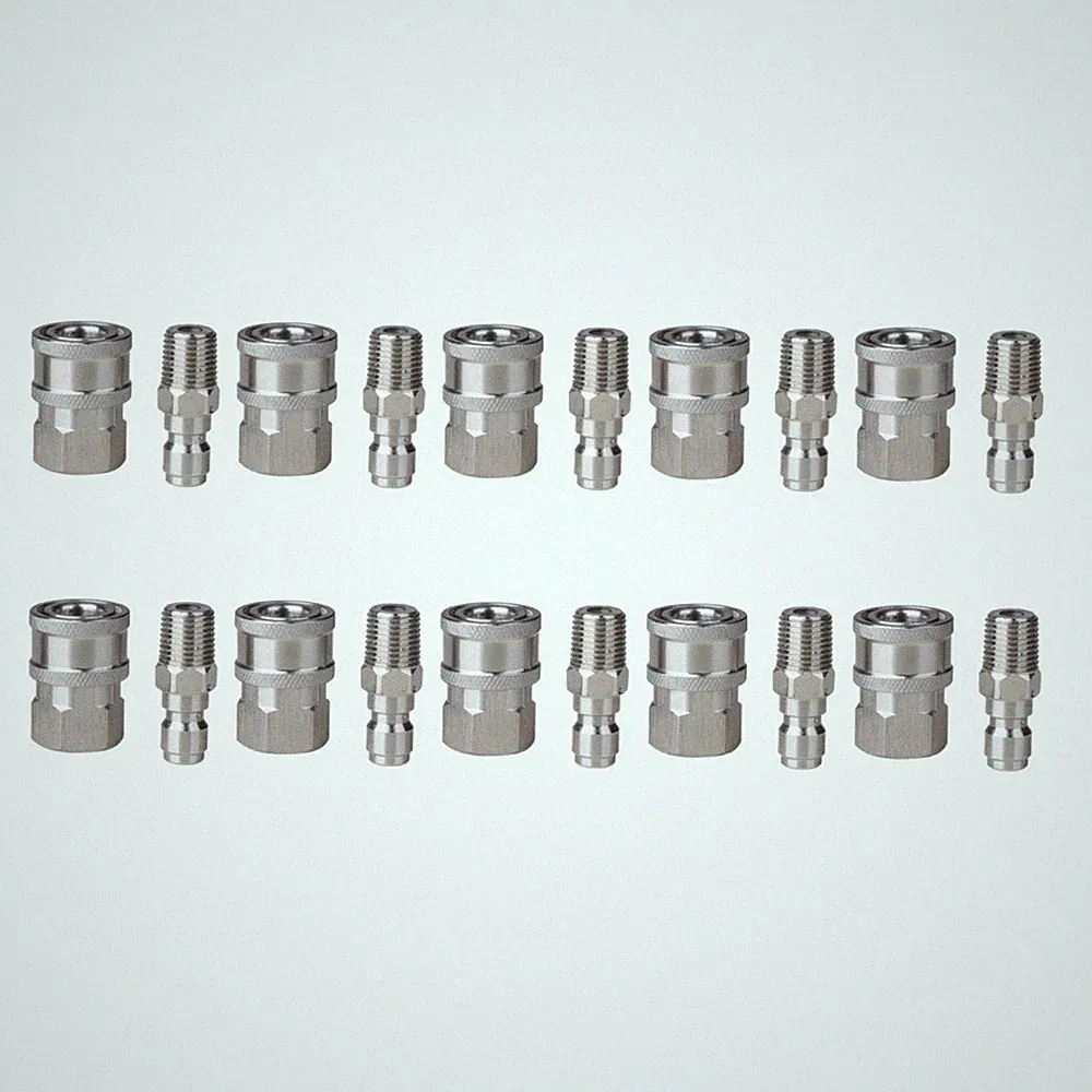 10 Pack 1/4" NPT Quick Connect Kit Fits Twinkle Star Spray Gun