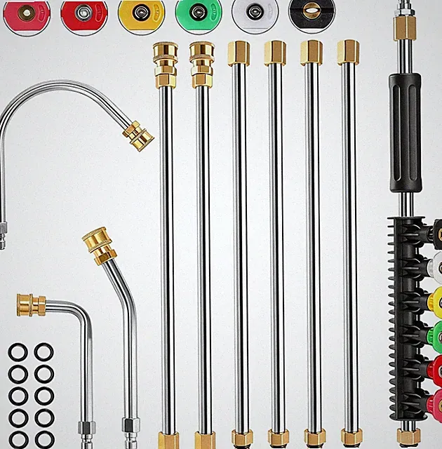 10 Pack 9 FT Gutter Cleaning Tools from the Ground, Pressure Washer Gutter Clean