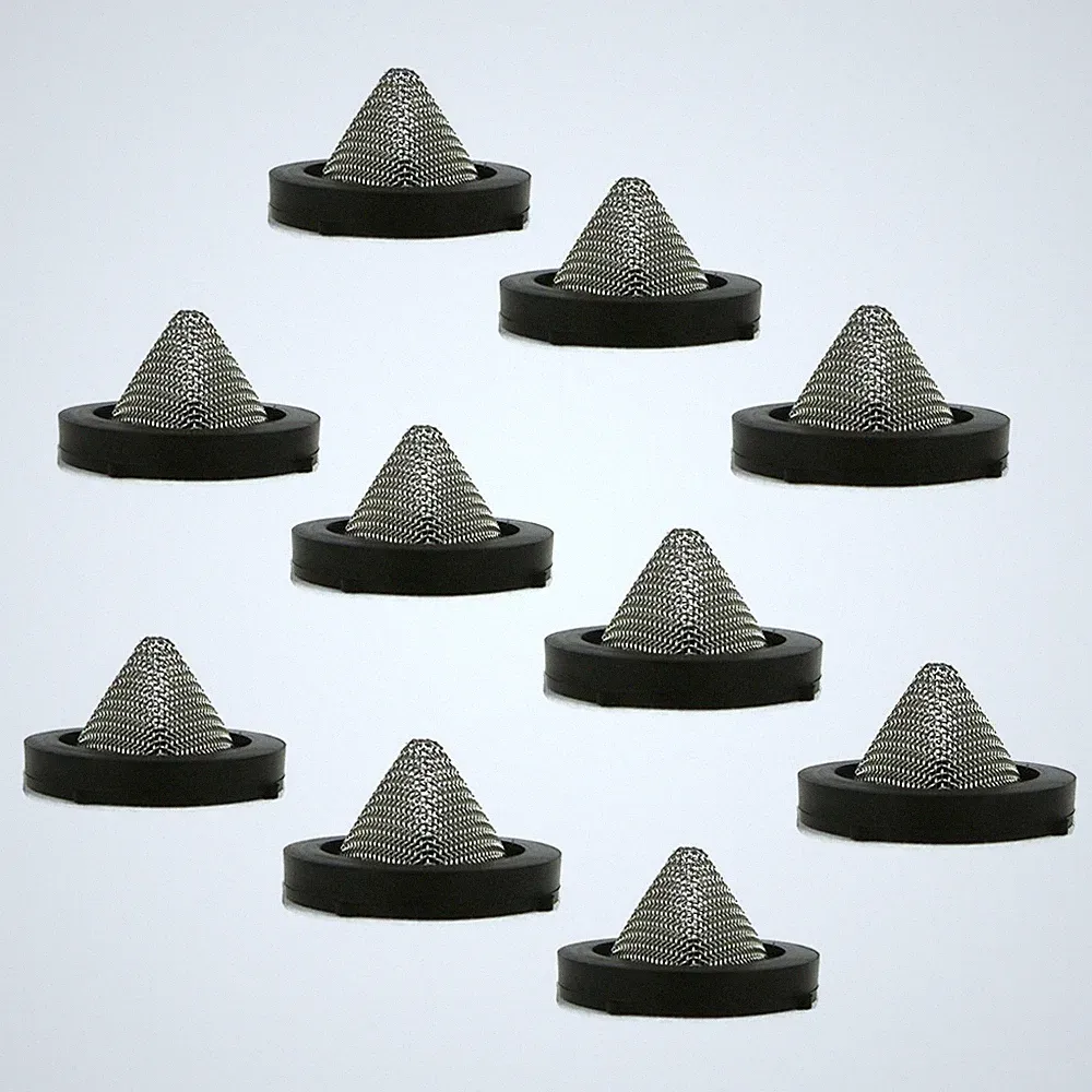 10-Pack - Inlet Tube Screen Filters for Pressure Washer Water Pump Stainless