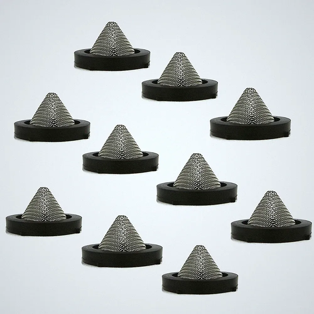 10-Pack - Inlet Tube Screen Filters for Pressure Washer Water Pump Stainless