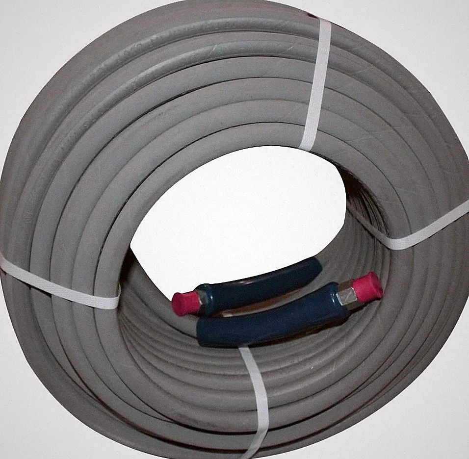 100' Commercial Grade Pressure Washer Hose 4200 PSI, Quick Connect