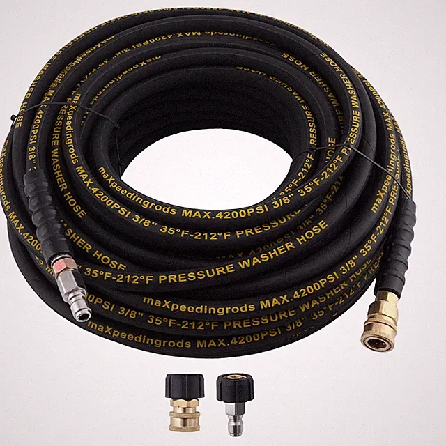 100 Feet Flexible Pressure Washer Hose 3/8" 4200PSI for Simpson Honda Karcher