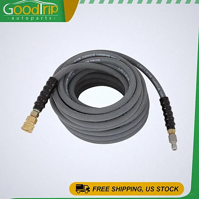 100 ft 3/8" 4000psi Pressure Washer Parts Hose With Couplers