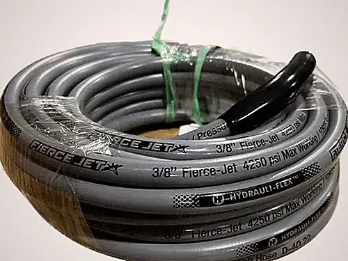 100' GRAY PRESSURE WASHER HOSE 4250 PSI