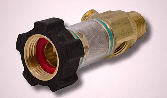100651 DuraView Inlet Filter Integrated Garden Hose Nut, 8.0 GPM, 150 Maximum...