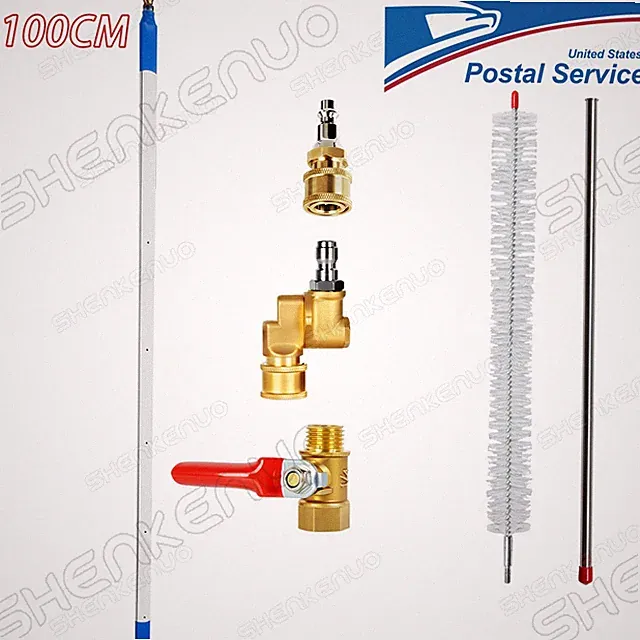 100cm Cleaner Tool Portable Radiator Pressure Washer Wand Water/Gas Dual Use