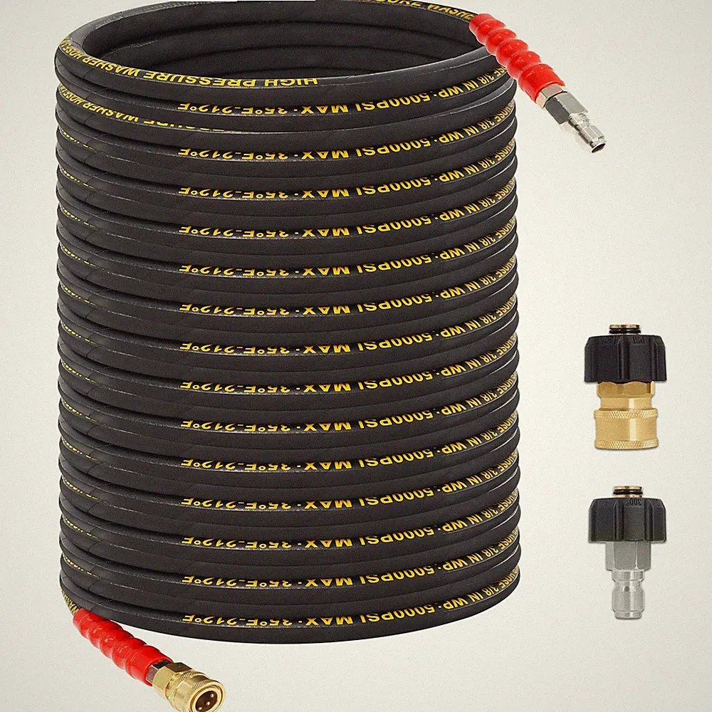 5000 psi pressure washer hose 100ft