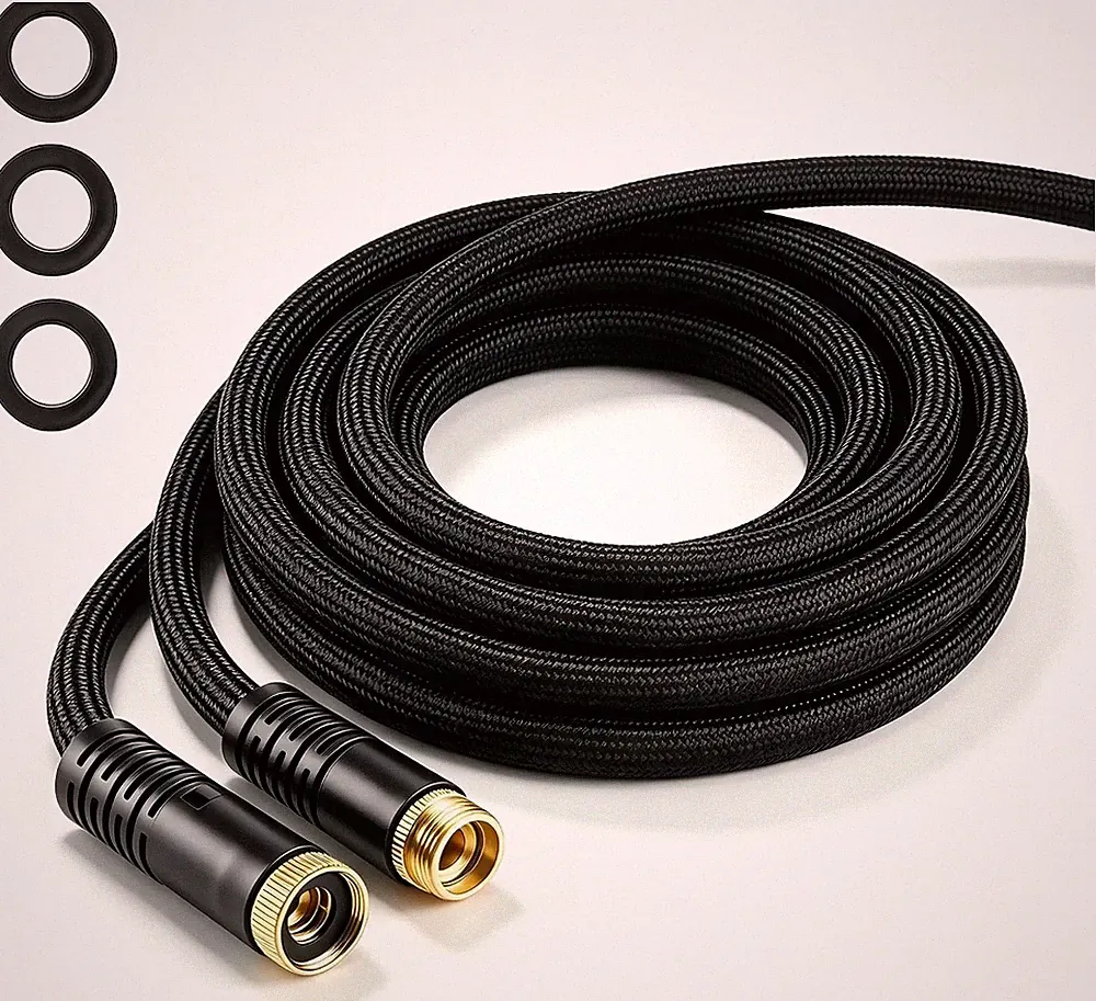 10Ft Garden Hose Lightweight Water Hose for RV Balcony Bathroom 3 Layer anti Kin