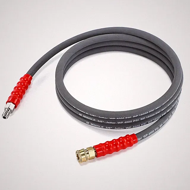 10FT Pressure Washer Jumper Hose 3/8" Quick Connect Hose Reel Connector