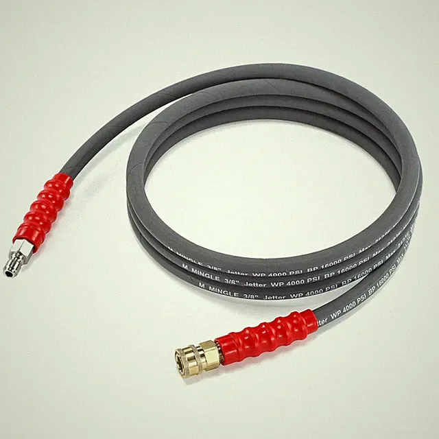 10FT Pressure Washer Jumper Hose 3/8" Quick Connect Hose Reel Connector