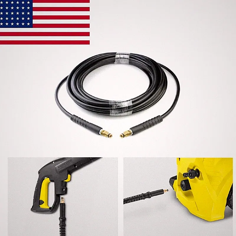 10M Water Pipe Parts for Karcher K2 K3 K4 K5 K7 Pressure Washer Accessories US