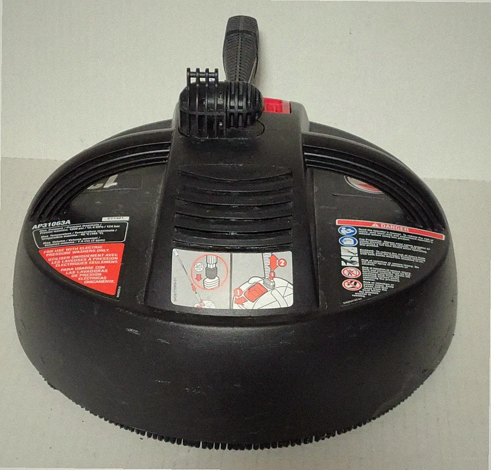 12 Inch EZ Clean Pressure Washer Surface Cleaner Attachment