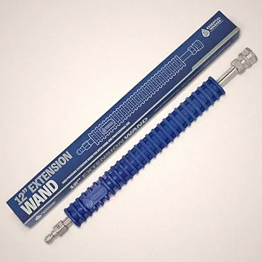 12" Pressure Washer Extension Wand - Stainless 12" Straight Extension Wand