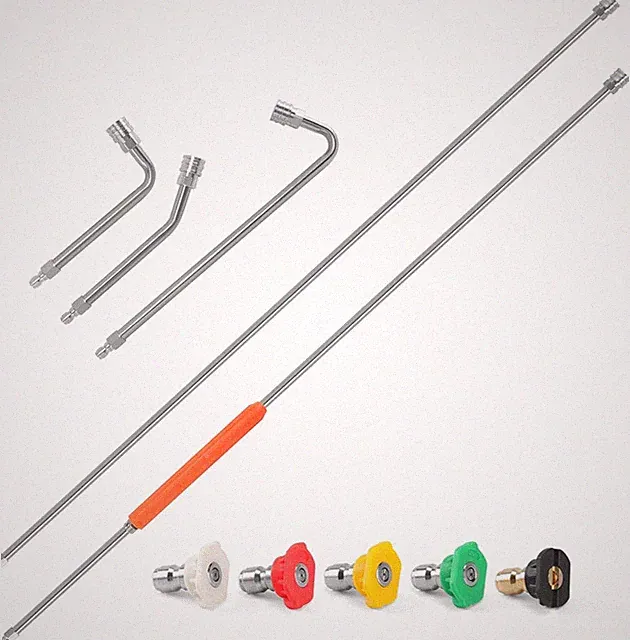 120" Gutter Cleaning Tools From the Ground, Pressure Washer Extension Wand with