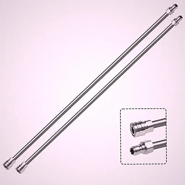 120 Inch(10ft) Pressure Washer Extension Wand, Stainless Steel Pressure Washe...