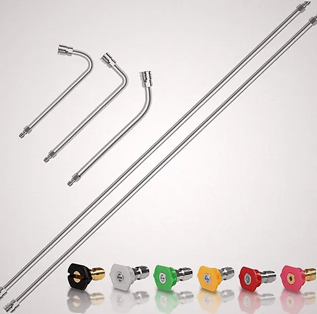 120" Pressure Washer Extension Wand,2 Pack 60 Inch Stainless Steel Power Wash...