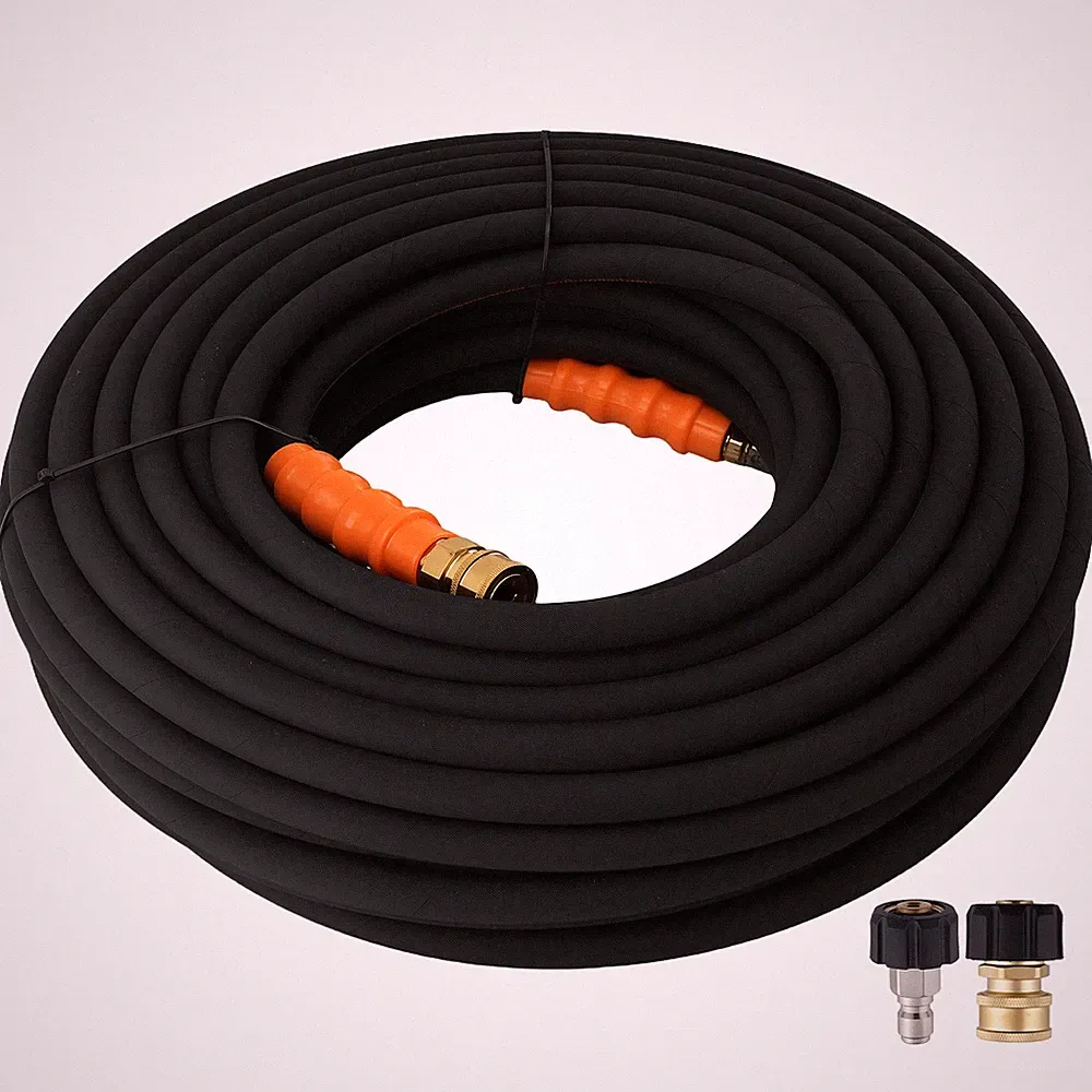 125 Feet Kink Free Pressure Washer Hose 3/8" 4800PSI for Simpson Generac Honda