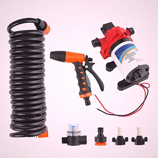12V Boat Washdown Kit for Marine Yacht RV 3GPM Water Pump System 70PSI