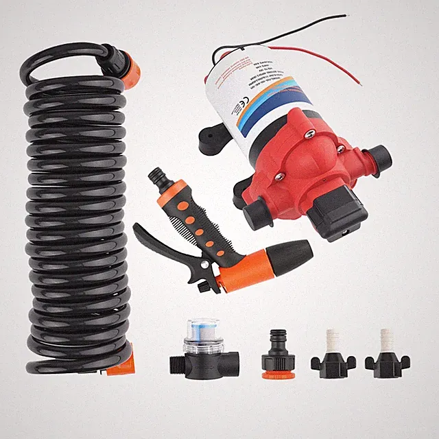 12V Boat Washdown Kit for Marine Yacht RV 3GPM Water Pump System 70PSI