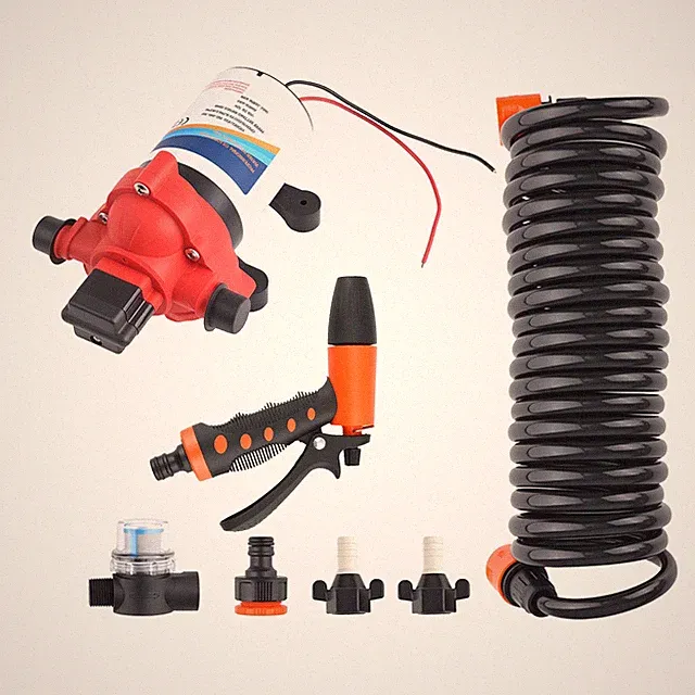 12V DC Boat Washdown Pump Kit for Marine RV Yacht 3GPM 70PSI Complete Pump