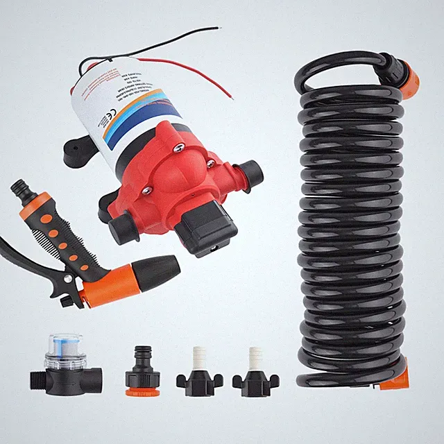 12V DC Washdown Pump Kit for Marine Boat RV 3 GPM 70 PSI Fresh Water System